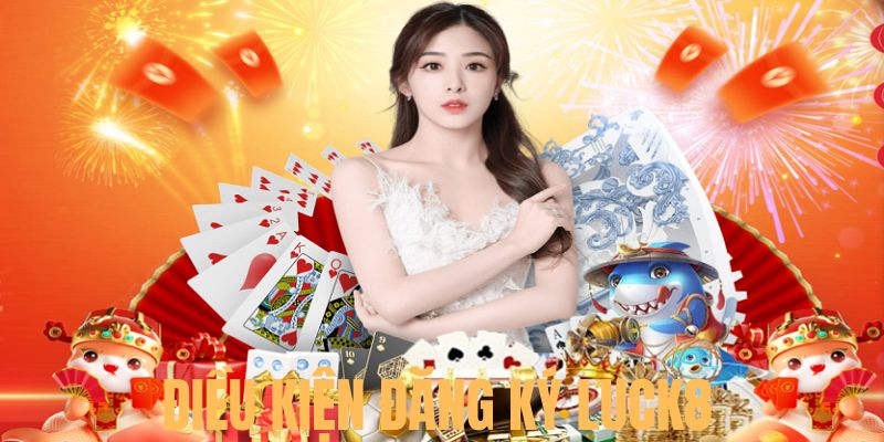 Người chơi cần điền đầy đủ thông tin đăng ký Luck8