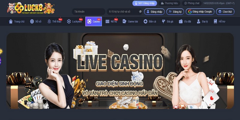 Đánh giá tổng quan về lĩnh vực live casino đỉnh cao của nền tảng