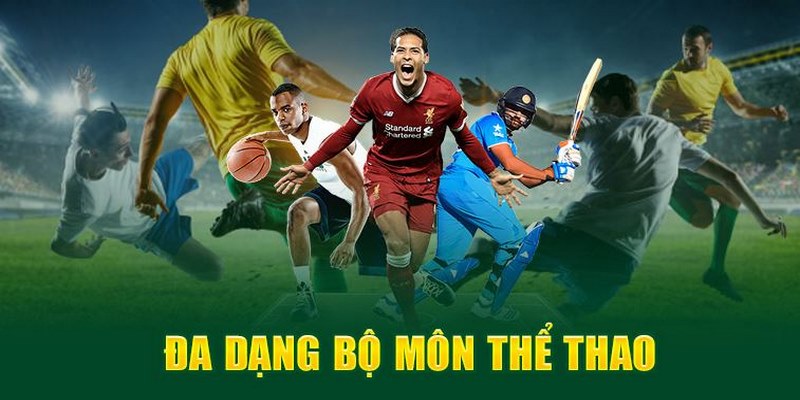 Nhiều bộ môn cung cấp hệ thống kèo đỉnh cao cùng United Gaming