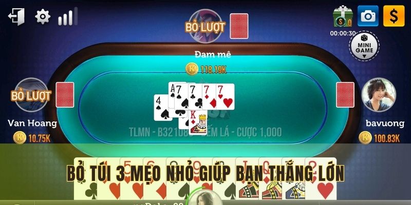 Bỏ túi 3 mẹo nhỏ giúp bạn thắng lớn